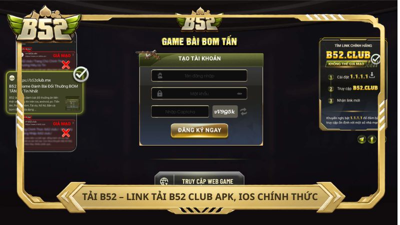 Tải B52 Club – Link Tải B52club APK, iOS Chính Thức 2026